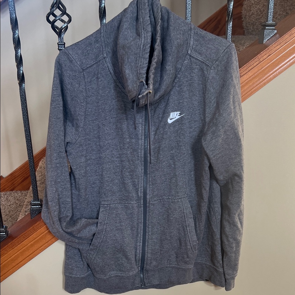Nike Women's Charcoal Full-Zip Jacket